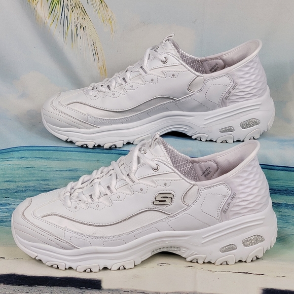 Skechers D’Lites New Scene Slip-Ins Womens 10 - Picture 6 of 11